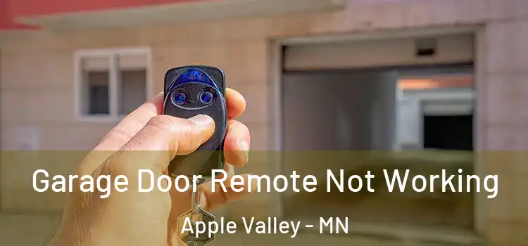  Garage Door Remote Not Working Apple Valley - MN